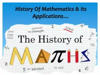 The Role of Mathematics in History